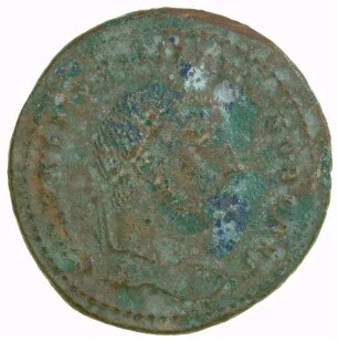 Münze, Follis, 297 - 299