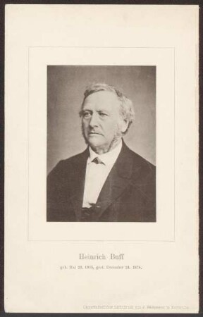 Buff, Johann Heinrich