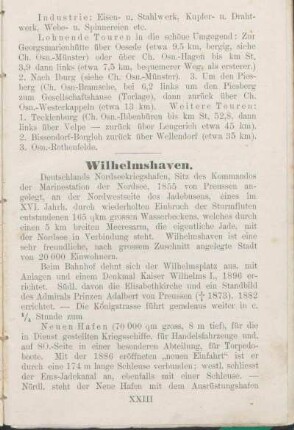 Wilhelmshaven.