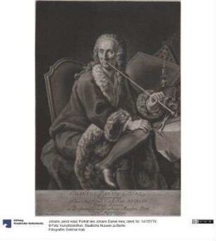 Porträt des Johann Daniel Herz