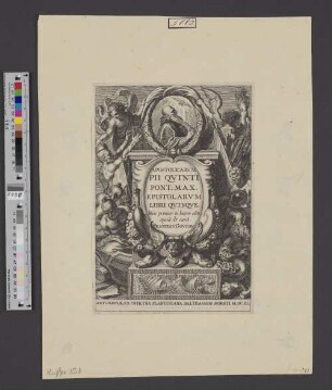 Apostolicarvm Pii Qvinti pont. Max. Epistolarvm Libri Qvinqve