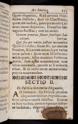 153-164, Sectio II - III