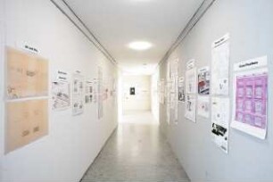 Ausstellung »Schinkel erhebt sich aus seinem Schrein. Der ZEIT-Wettbewerb zur Bauakademie 1995«. 15.5.-15.6.2017, Galerie des Architekturmuseums, Berlin: Ausstellungsfoto