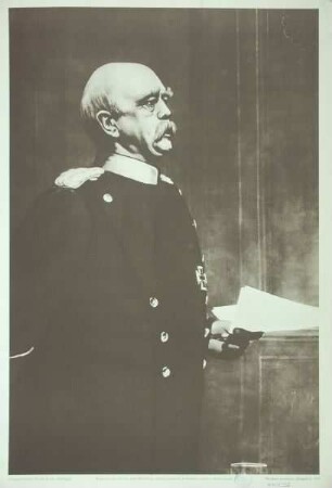 Bismarck spricht vor dem Reichstag