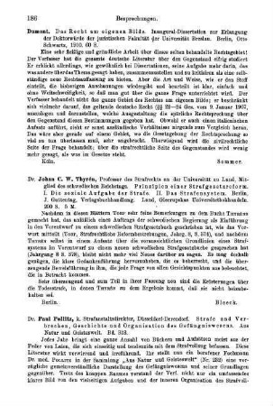 186-187, Paul Pollitz. Strafe und Verbrechen, Geschichte und Organisation des Gefängniswesens.