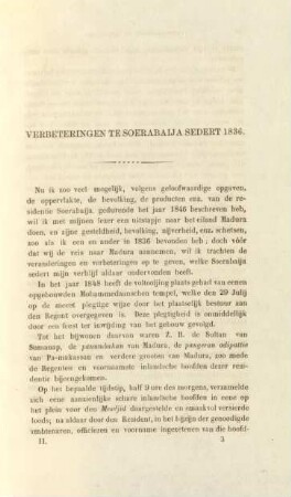 Verbeteringen te Soerabaija sedert 1836