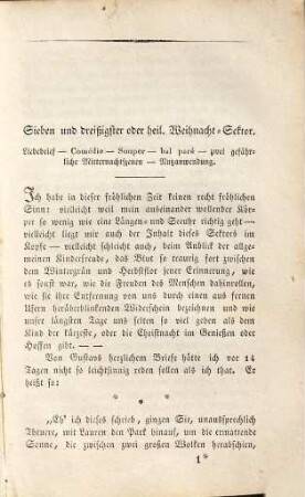 Jean Paul's sämmtliche Werke, 3 = Lfg. 1, Bd. 3. Die unsichtbare Loge. Th. 3 : eine Lebensbeschreibung