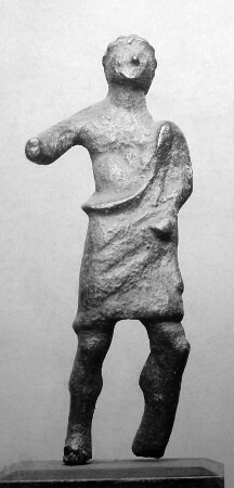 Etruskisch-italische Statuette eines Jünglings