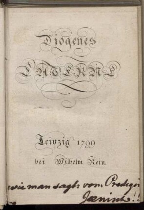 Diogenes Laterne
