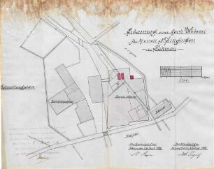 Gesuch des Fabrikanten Nikolaus Singeisen in Fahrnau um Genehmigung zur Aufstellung eines neuen Dampfkessels