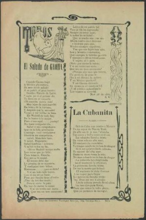 El saludo de Gaona.