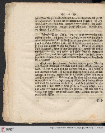 Zehende Anmerckung