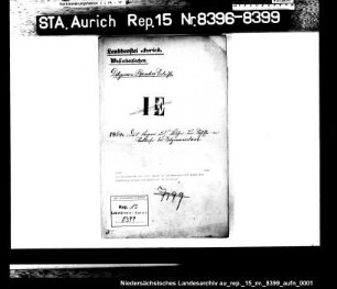 Die Beschwerde des J.N. Smidt in Ditzumerverlaat gegen die Aufhebung seines Löschplatzes am Sieltief