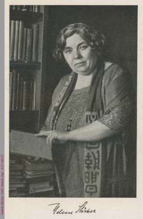 Porträt von Helene Stöcker