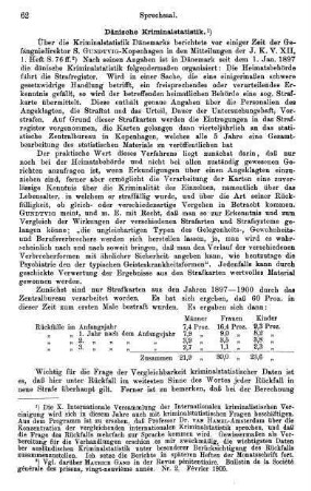 62-63, Dänische Kriminalstatistik