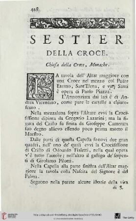 Sestier della Croce