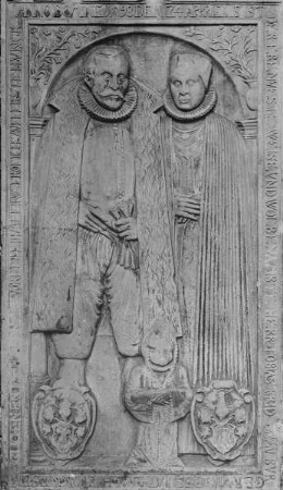 Grabstein des Ratsherrn Tobias Frideraun und seiner Frau