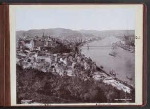 Fotoalbum aus dem Nachlass von Will Heraucourt : Albumseite 79 mit einer Fotografie (Stadtansicht von Budapest)