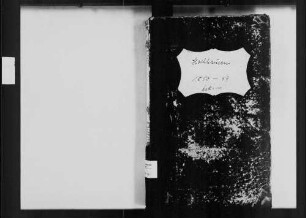 Hochhausen, katholische und israelitische Gemeinde: Standesbuch 1850-1859