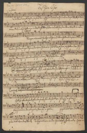 Bass zum Chor