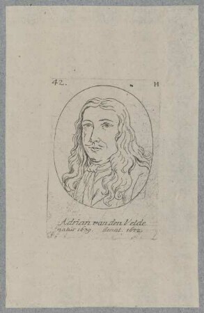 Bildnis des Adrian van de Velde