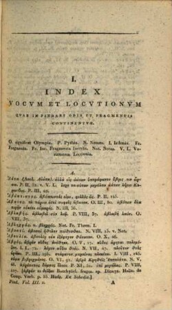 Carmina : cum lectionis varietate et adnotationibus, 3,2. Indices