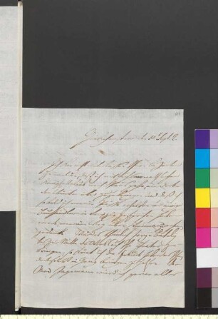 Brief von Reichardt, Johann Friedrich an Goethe, Johann Wolfgang von