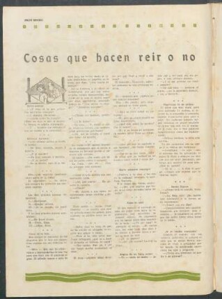 Cosas que hacen reír o no