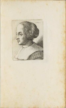 Illustration 9: Frau [Seitenansicht]