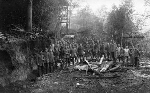 "Regiments-Gefechtsstelle 23. Infanterie-Regiment", Gruppenbild