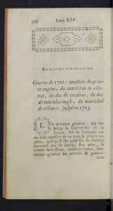 Chapitre dixseptieme.