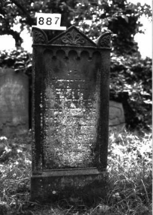 Grabstein 887