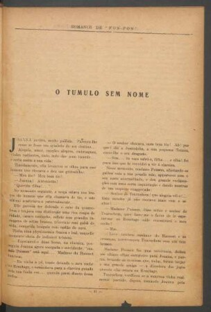 O túmulo sem nome