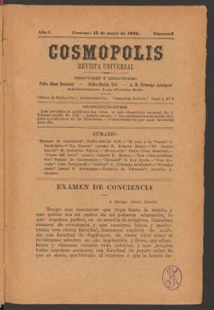 1894,1: año 1, número 2 (15 de mayo de 1894)