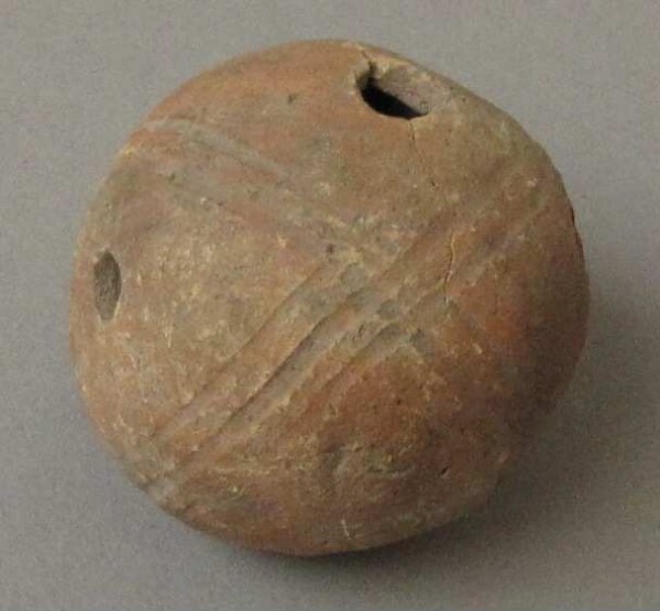 Clay rattle