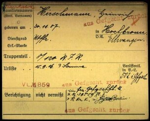 Hirschmann, Heinrich - Hitzler, Franz