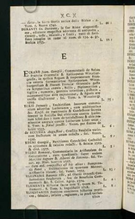C-CXV, E