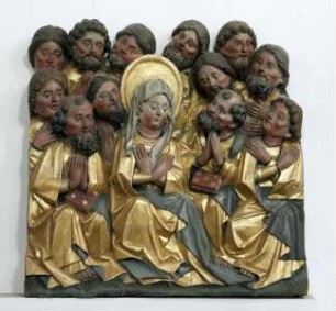 Altarfragmente mit Szenen aus dem Leben Christi — Pfingstwunder