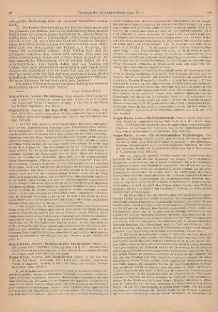 87-88 [Rezension] Augustinus, Aurelius, Das Handbüchlein