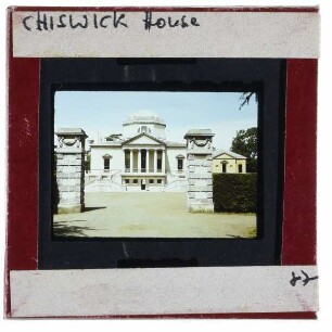 London, Chiswick House : Eingang