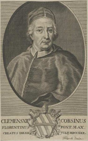 Bildnis von Papst Clemens XII.