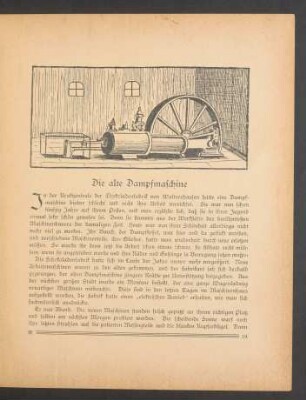 Die alte Dampfmaschine