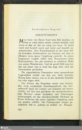 Sechzehntes Kapitel: Schattenseiten