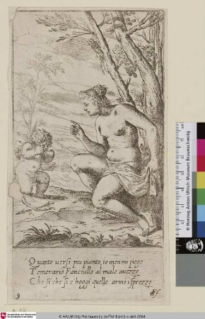 [Venus ermahnt den weinenden Amor]