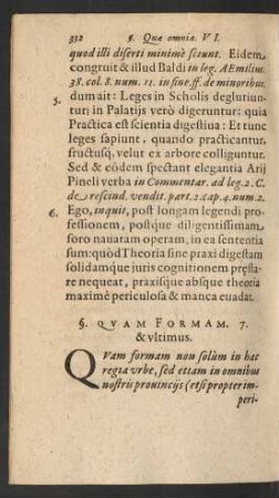 Quam Formam.