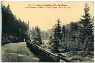 Schellerhau. Am Fremdenhof Schellermühle