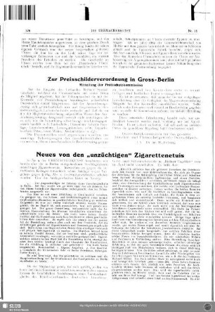 Neues von den "unzüchtigen" Zigarettenetuis