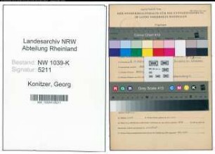 Entnazifizierung Georg Konitzer , geb. 11.03.1892 (Lehrer)