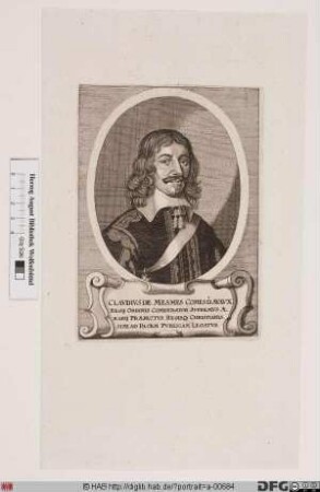 Bildnis Claude de Mesmes, comte d'Avaux
