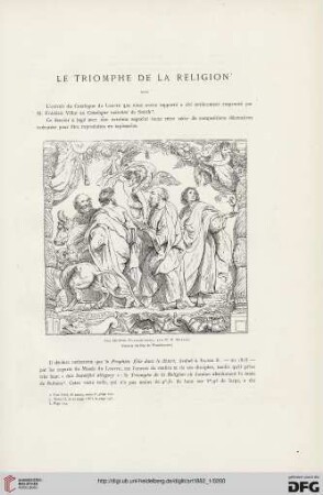 Le Triomphe de la Religion